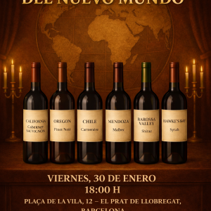 CATA COMPARATIVA: Tintos clásicos del Nuevo Mundo