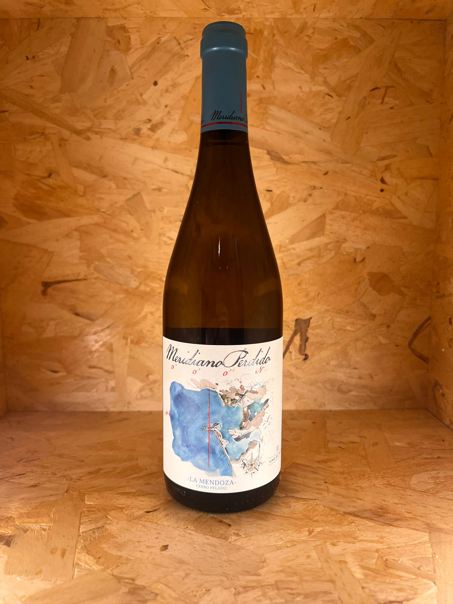 Meridiano Perdido Palomino – Viña La Mendoza, Pago Cerro Pelado (Jerez)