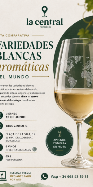 Cata comparativa: Variedades blancas aromáticas del mundo